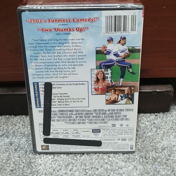 Stuck on You widescreen Matt Damon Greg Kinnear 2003  NEW Sealed - Picture 2 of 3